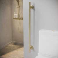 Brass Bathroom Grab Rail 800 x 77mm - Arissa