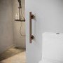 Bronze Bathroom Grab Rail 450 x 77mm - Arissa