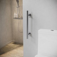 Chrome Bathroom Grab Rail 350 x 50mm - Arissa