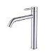 Chrome Tall Mono Basin Mixer Tap - Arissa