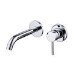 Chrome Wall Mounted Basin Mixer Tap - Arissa