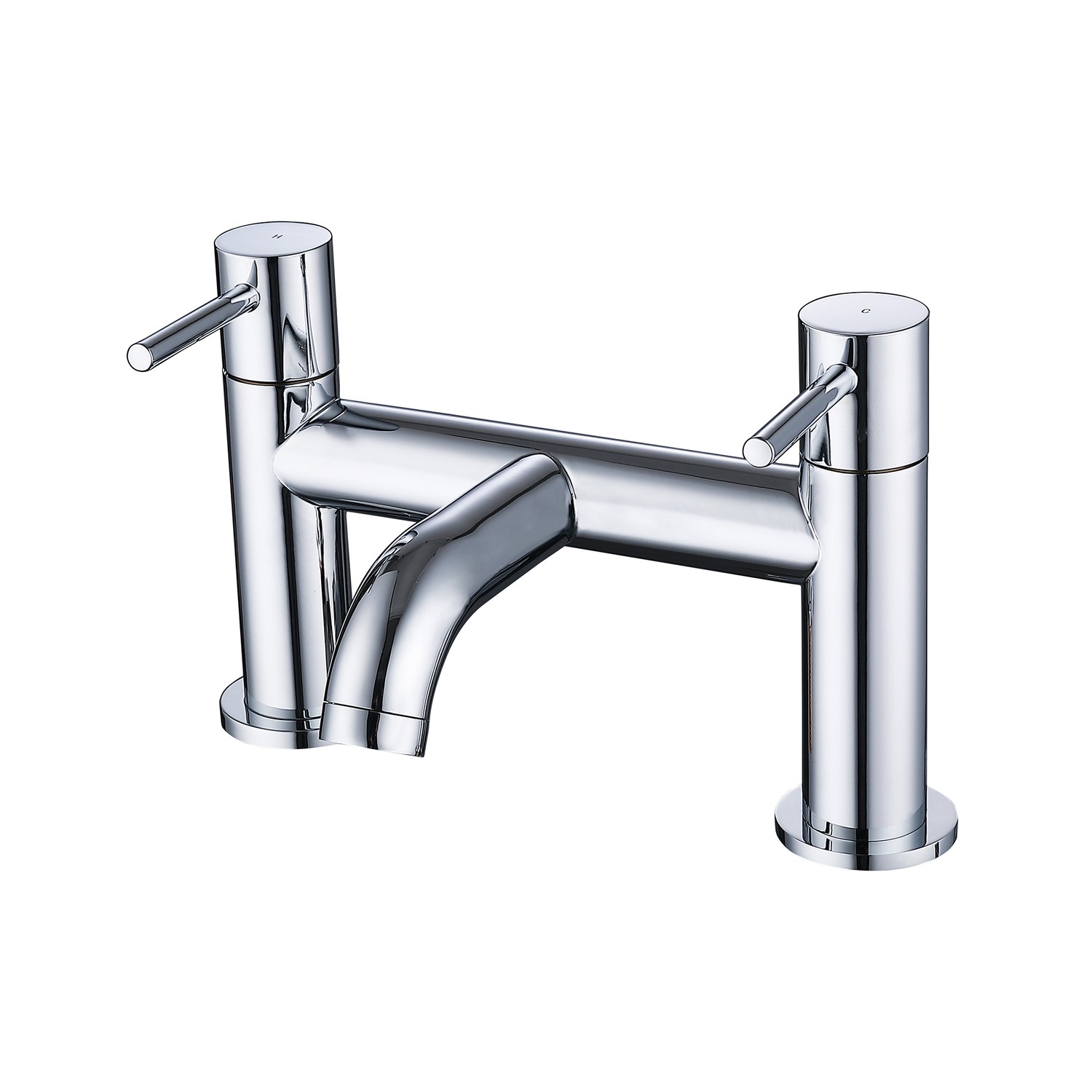 Chrome Bath Mixer Tap - Arissa - Better Bathrooms