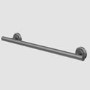 Gunmetal Grey Bathroom Grab Rail 600 x 77mm - Arissa