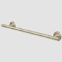 Brass Knurled Bathroom Grab Rail 600 x 77mm - Arissa