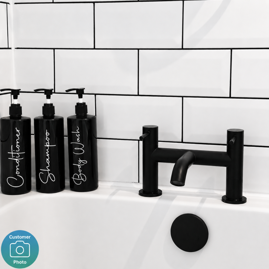 Black Bath Mixer Tap - Arissa