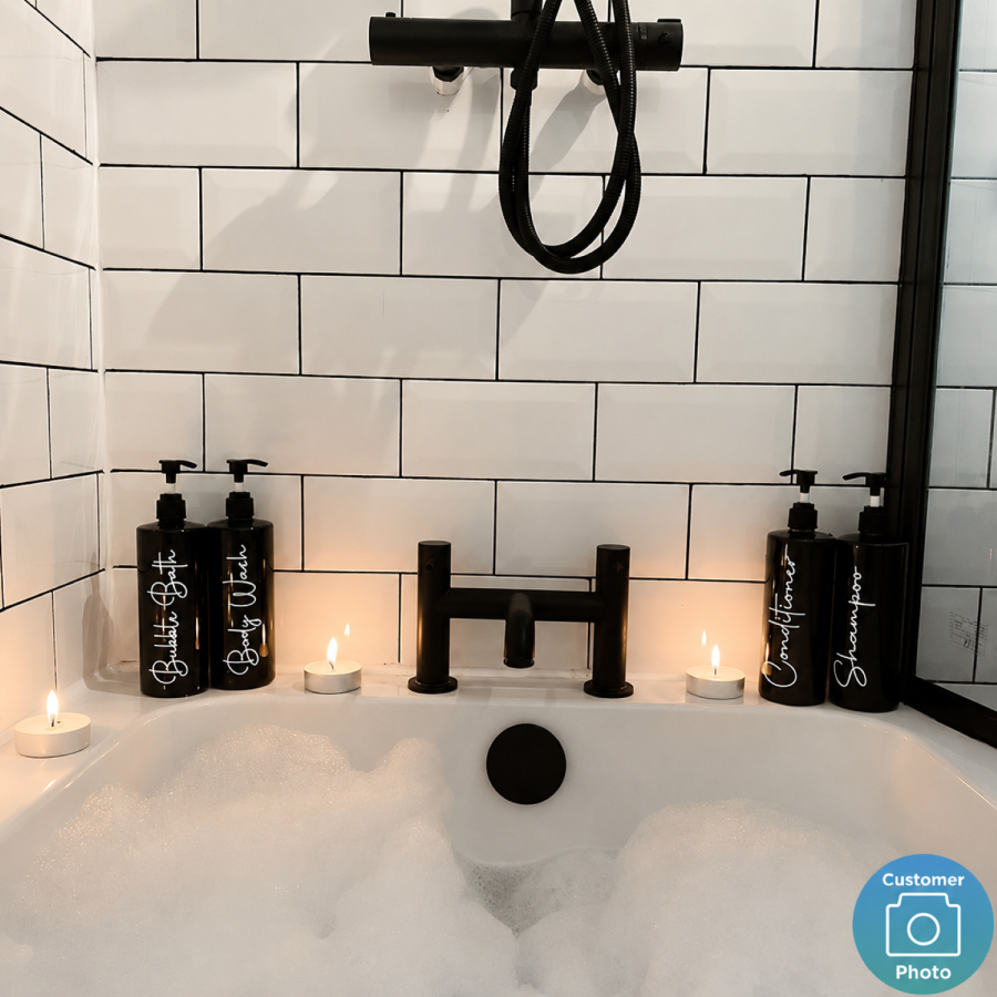 Black Bath Mixer Tap - Arissa