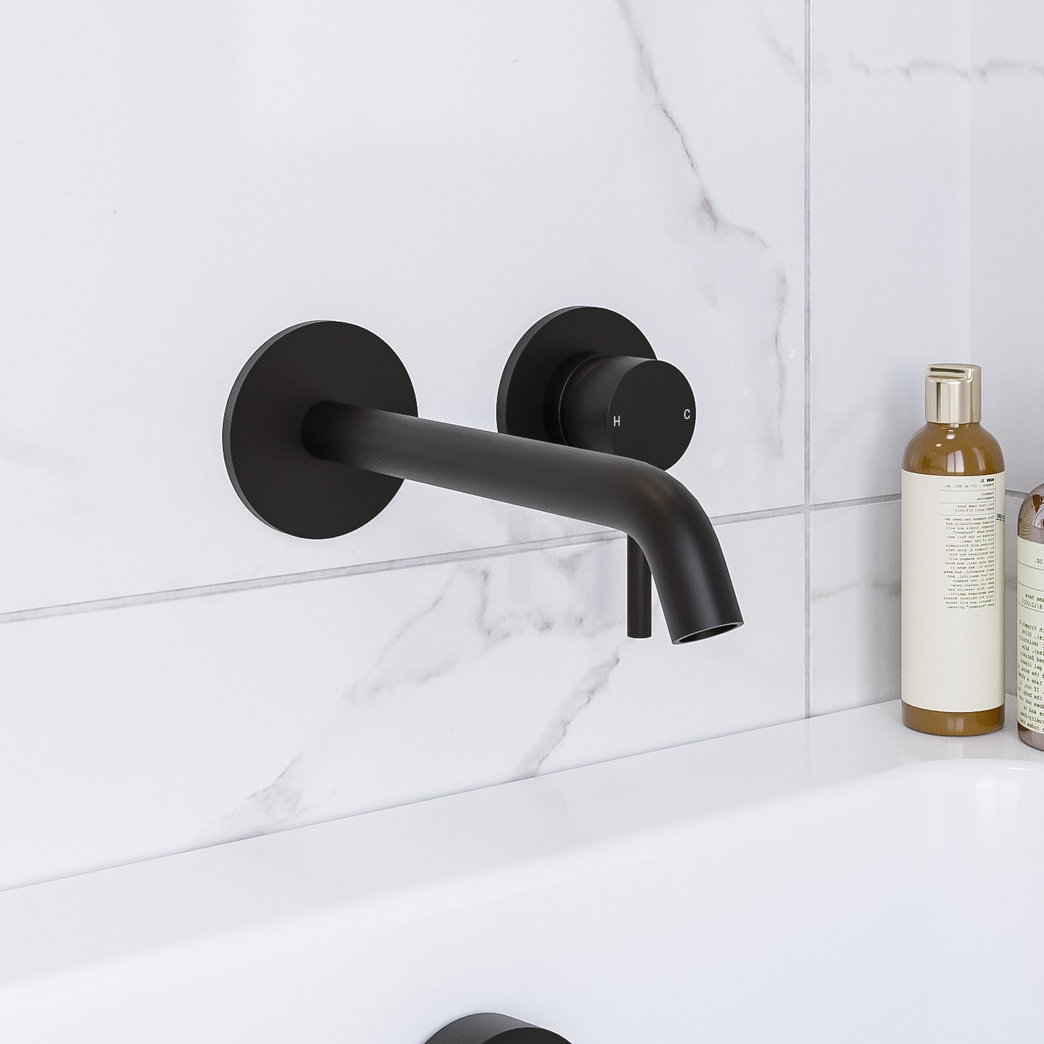 Black Wall Mounted Bath Mixer Tap Arissa Better Bathrooms Black Wall Mounted Bath Mixer Tap Arissa Better Bathrooms