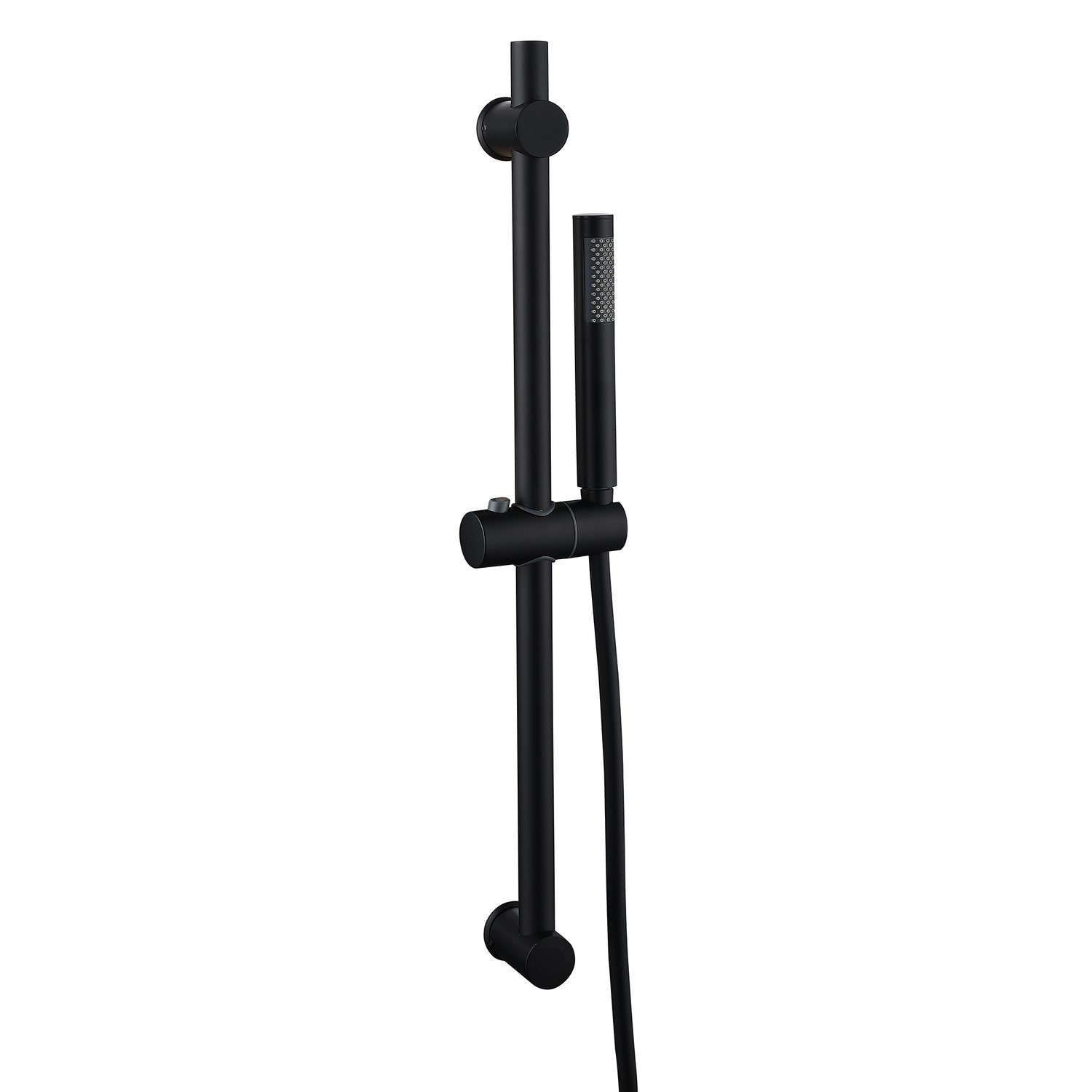 Shower Riser Kit Black ONLY OPENED - Black Shower Slider Riser Rail Kit - Arissa - Better ...