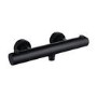 Black 1 Outlet Thermostatic Exposed Bar Shower Valve - Arissa