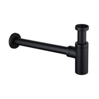 ONLY OPENED - Black Round Basin Bottle Trap - Arissa