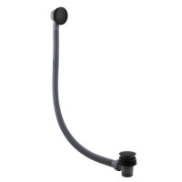 Black Easy Clean Click Clack Bath Waste with Overflow - Arissa