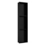 Black Shower Niche with Shelves 305 x 1210mm - Arissa