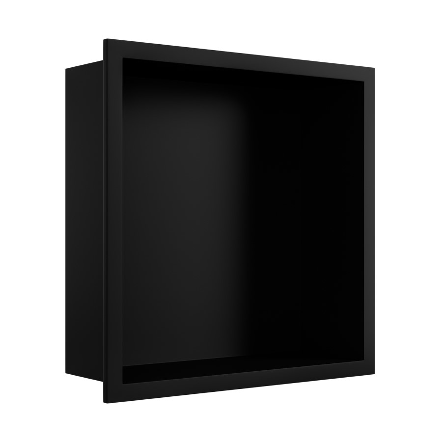 Black Shower Niche 305 x 305mm - Arissa