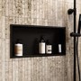 Black Shower Niche 610 x 305mm - Arissa