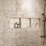 Tileable Shower Niche with Shelves 1270 x 406mm - Arissa