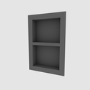 Tileable Shower Niche with Shelf - 608 x 406mm - Arissa