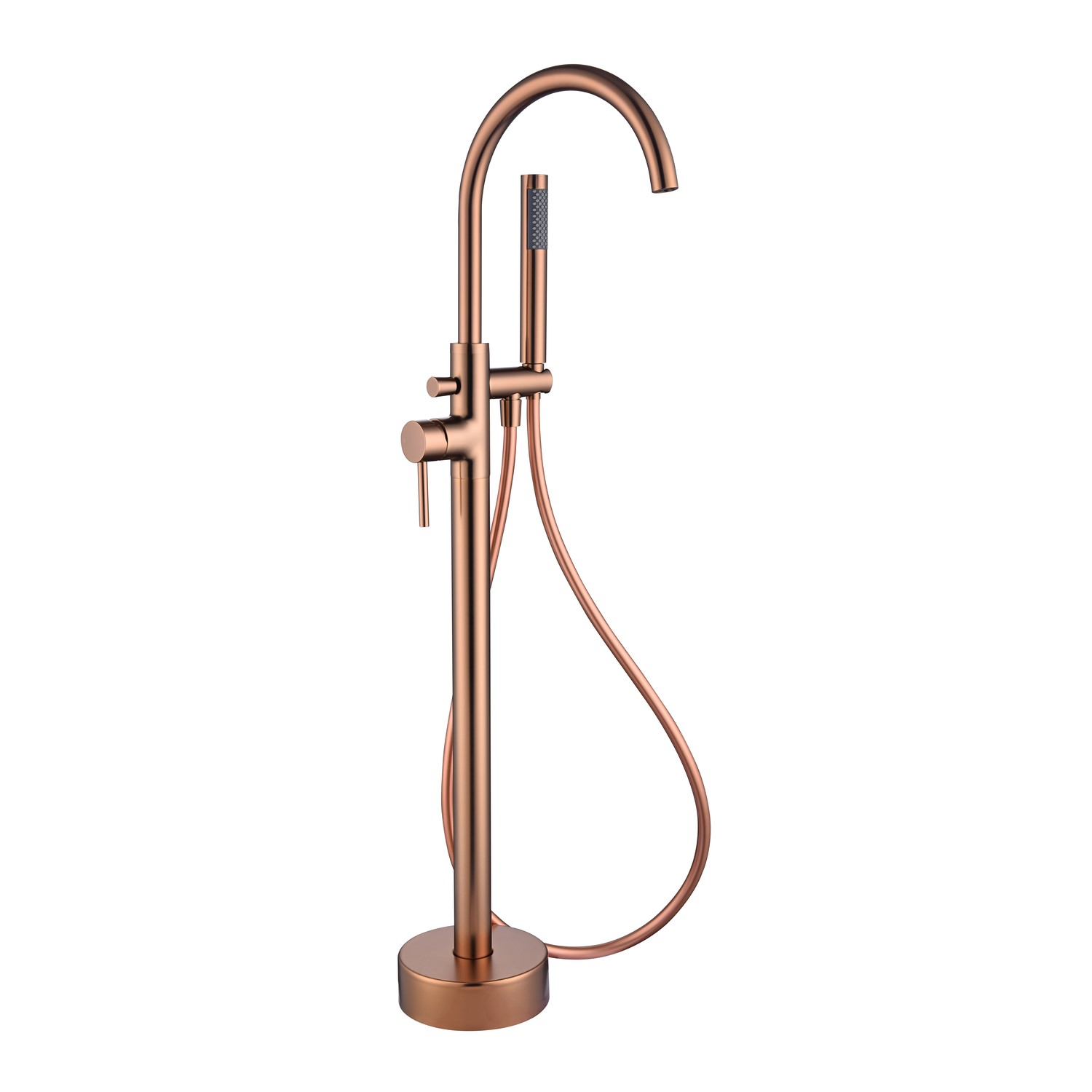 Photos - Tap Arissa Brushed Bronze Freestanding Bath Shower Mixer  -  Bronze 4203801VRG 
