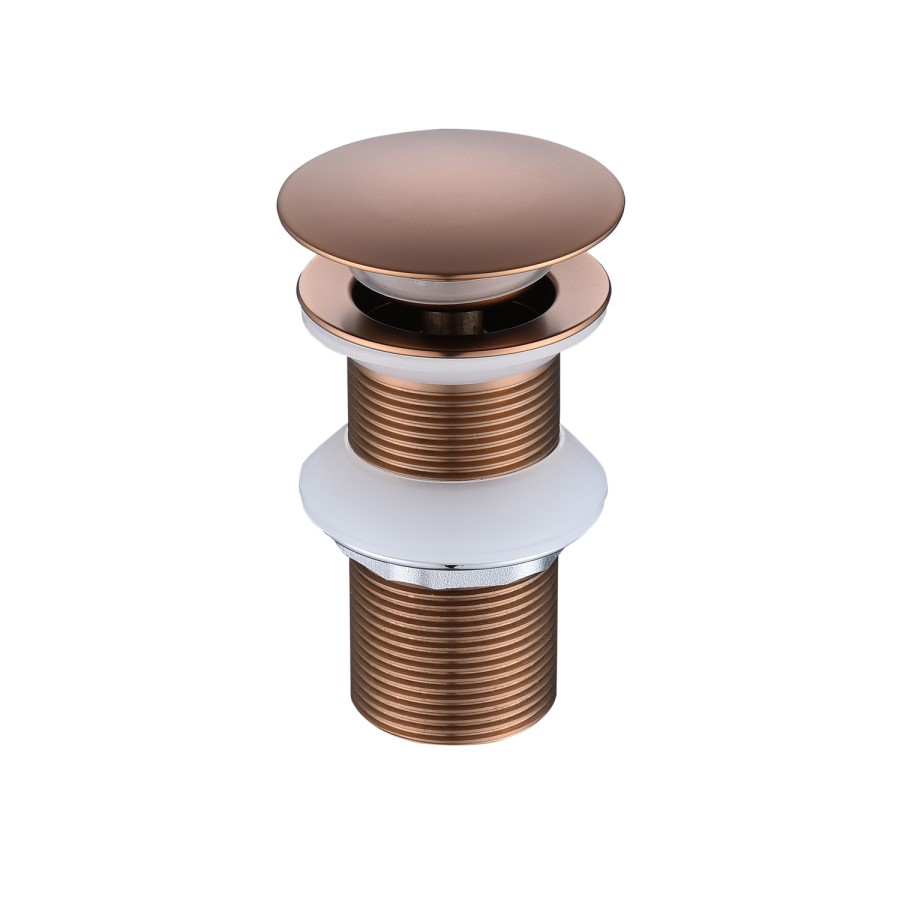 ONLY OPENED - Bronze Click Clack Unslotted Basin Waste - Arissa