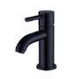 Black Cloakroom Mono Basin Mixer Tap - Arissa