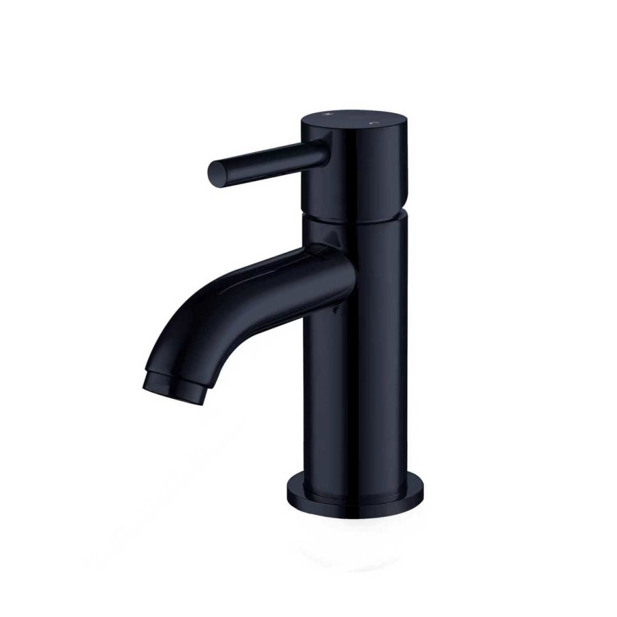 Black Cloakroom Mono Basin Mixer Tap - Arissa
