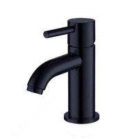 Black Mono Basin Mixer Tap - Arissa