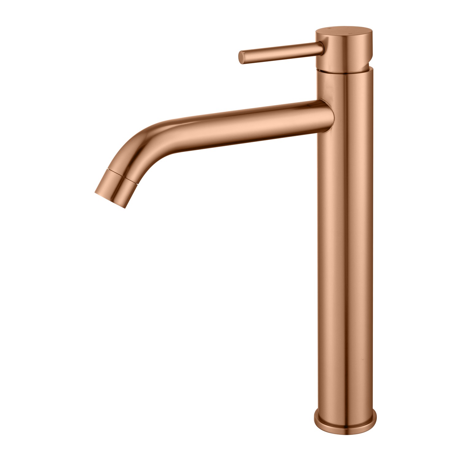 Arissa Bronze Satin Tall Mono Basin Mixer Tap