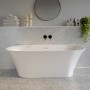 GRADE A2 - Freestanding Double Ended Bath 1650 x 740mm - Arya