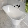 GRADE A2 - Freestanding Double Ended Bath 1650 x 740mm - Arya