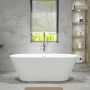 GRADE A2 - Freestanding Double Ended Bath 1650 x 740mm - Arya