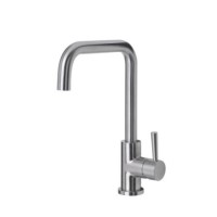 Reginox Single Lever Brushed Steel Tap With LED Lighting