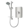 GRADE A2 - Triton Aspirante 9.5kw Electric Shower - Brushed Steel