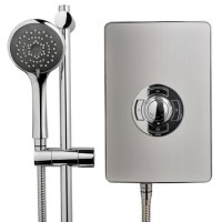 Triton Aspirante 8.5kw Brushed Steel Electric Shower Triton Aspirante 8.5kw Brushed Steel Electric Shower