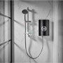 Triton Aspirante 8.5kw Gloss Black Electric Shower
