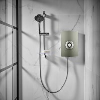 Triton Aspirante 8.5kW Gun Metal Electric Shower