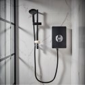 ASP08MTBLK Triton Aspirante 8.5kW Matte Black Electric Shower
