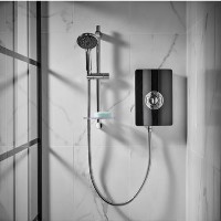 Triton Aspirante 9.5kW Gloss Black Electric Shower