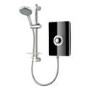 GRADE A1 - Triton Aspirante 9.5kw Electric Shower - Gloss Black