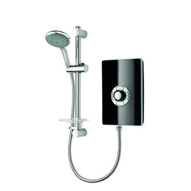 Triton Aspirante 9.5kW Gloss Black Electric Shower