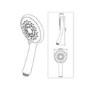 GRADE A1 - Triton Aspirante 9.5kw Electric Shower - Gloss White