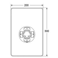 Triton Aspirante 8.5kW Gun Metal Electric Shower