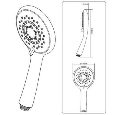 Triton Aspirante 8.5kW Matte Black Electric Shower