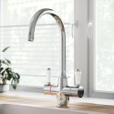 ASTDLCHR Chrome 3 in 1 Instant Boiling Hot Traditional Kitchen Mixer Tap with 2.4L Boiler - Pronto Astrid