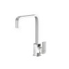 Double Bowl White Granite Inset Kitchen Sink &amp; Chrome Mixer Tap - Reginox