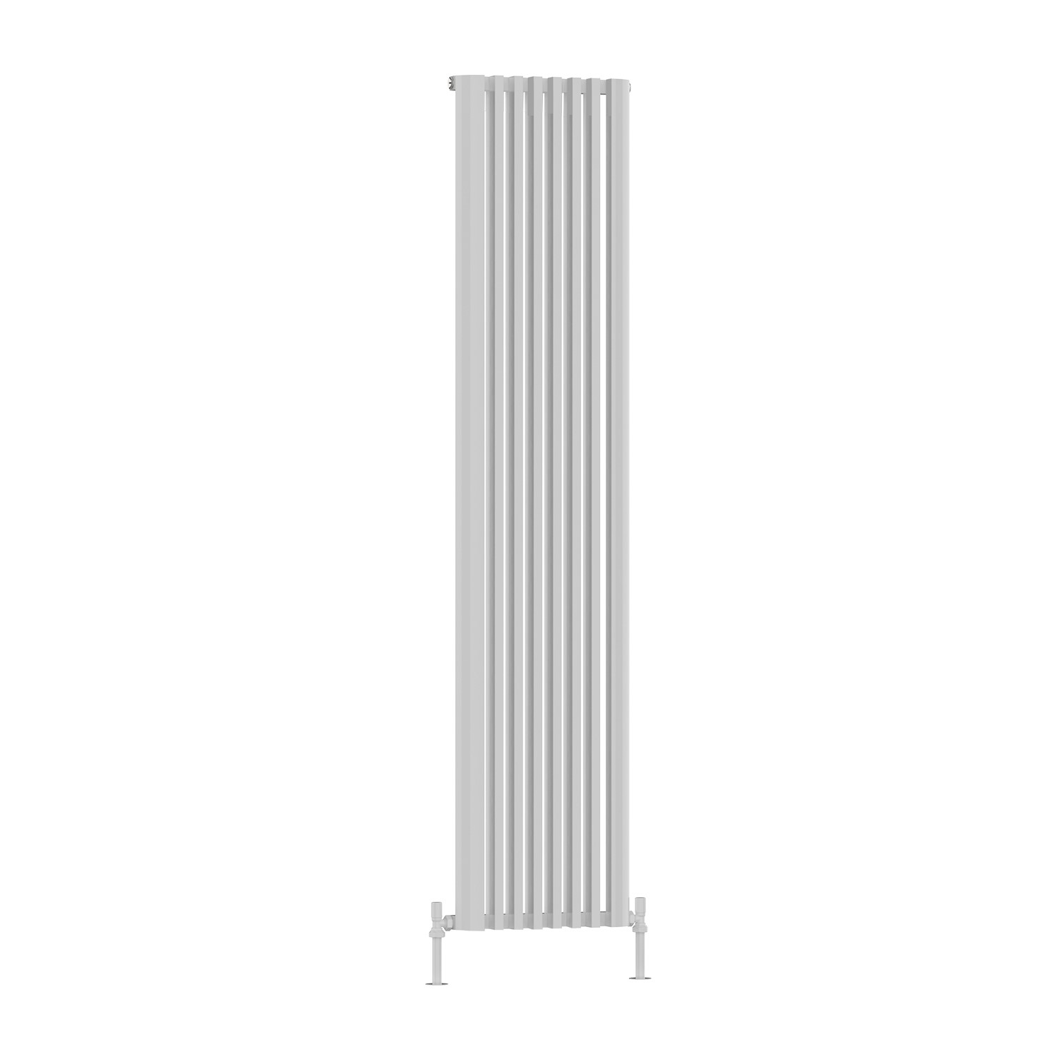 Corner Tower Radiator White Vertical Single Panel Corner Traditional Radiator 1800 x 315mm ...