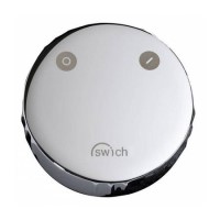 Abode AT2050 Swich Water Filter Diverter - Round Handle in Chrome with Soft Water Filter