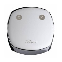 Abode AT2052 Swich Water Filter Diverter - Square Handle in Chrome with Soft Water Filter