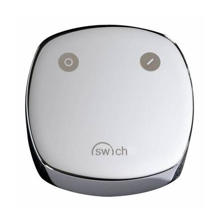 Abode AT2052 Swich Water Filter Diverter - Square Handle in Chrome with Soft Water Filter