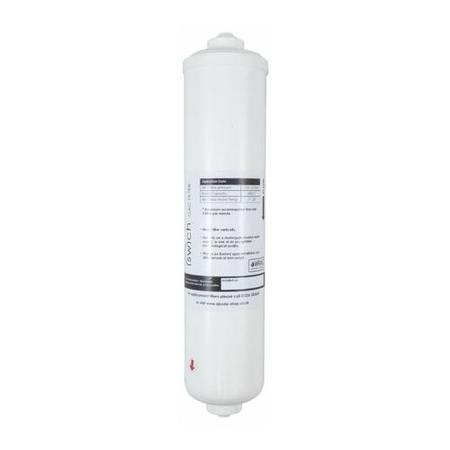 Abode AT2053 Swich Water Filter Diverter - Square Handle in Brushed Nickel with Soft Water Filter