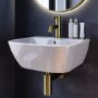Cloakroom Wall Hung Basin 450mm - Atlanta