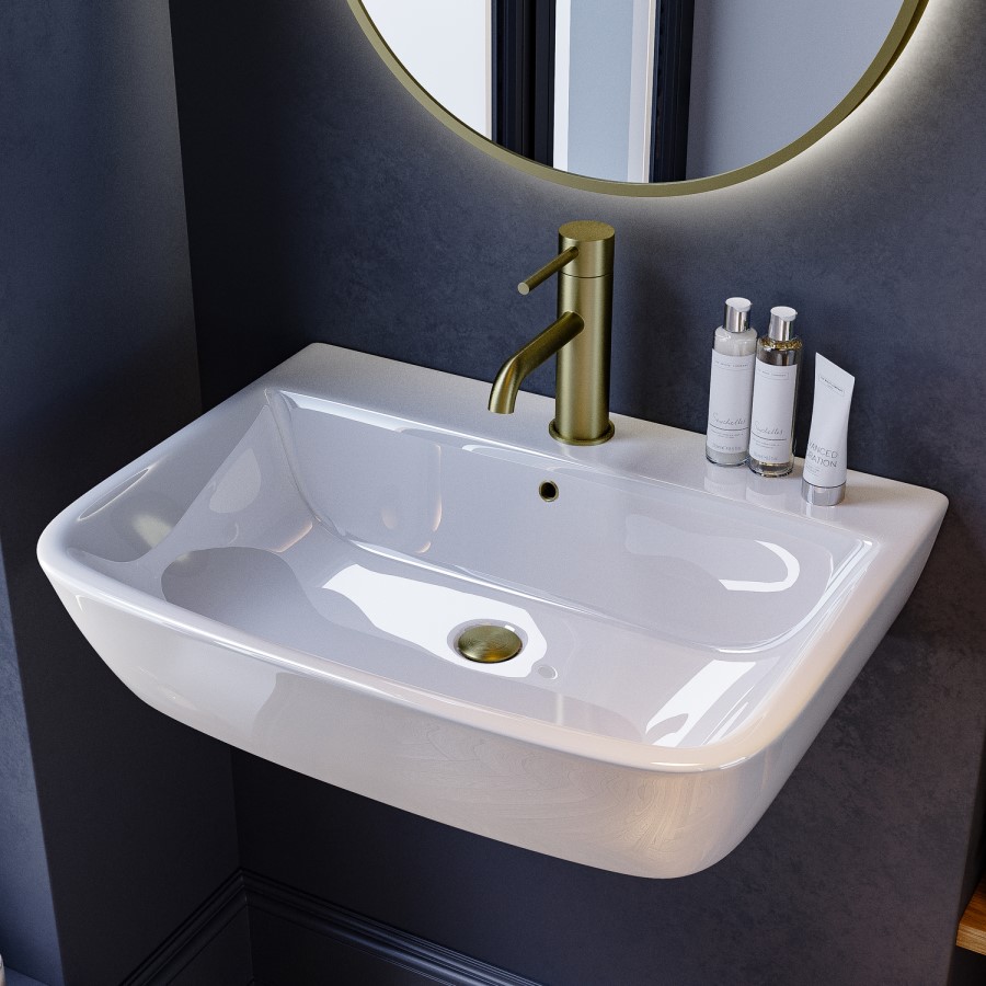 Wall Hung Basin 600mm - Atlanta